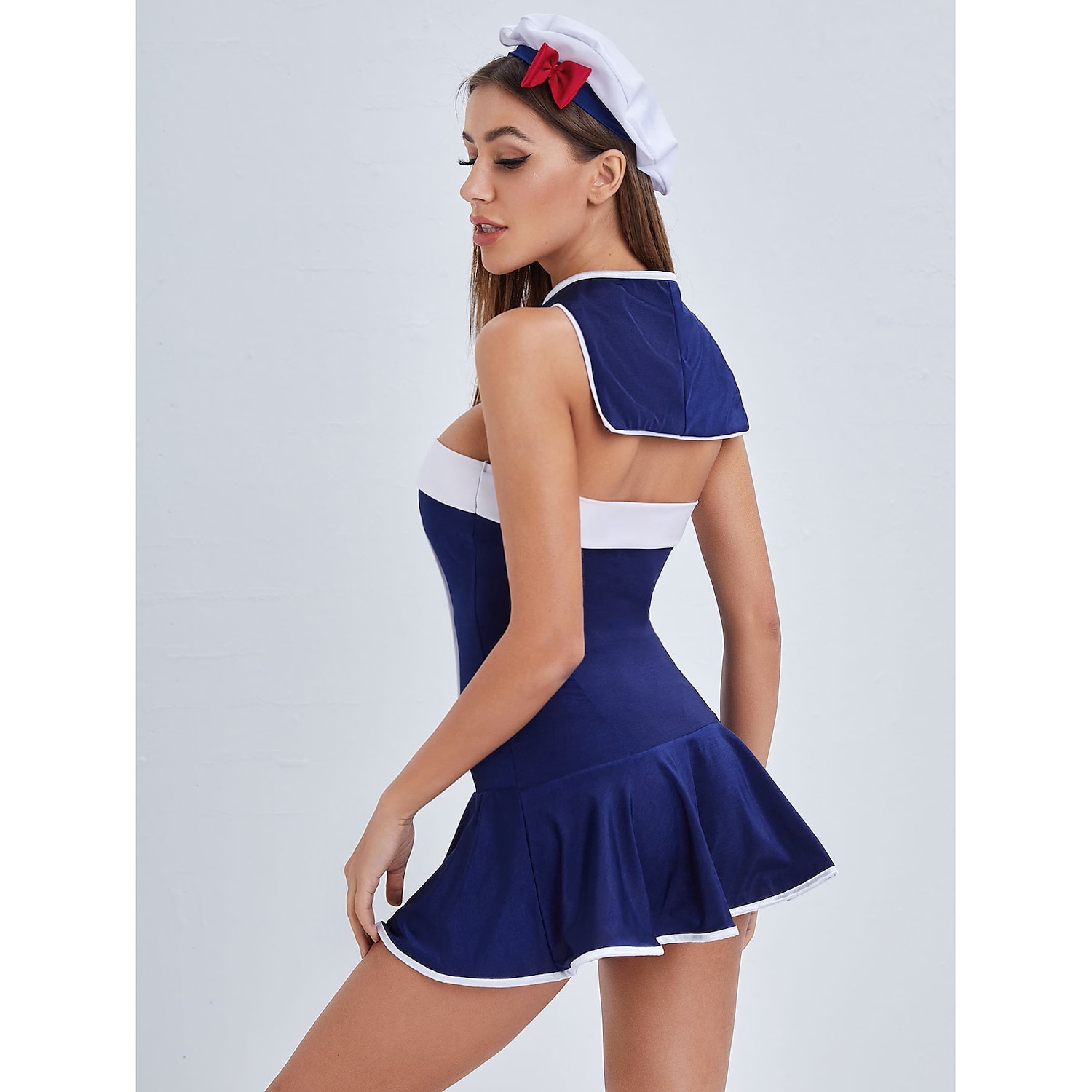 Uniforms Career Costumes Sailor / Navy Cosplay Costume Adults' Women's Outfits Cosplay Sexy Costume Masquerade Masquerade Easy Carnival Costume 2025 - $39.99 –P3