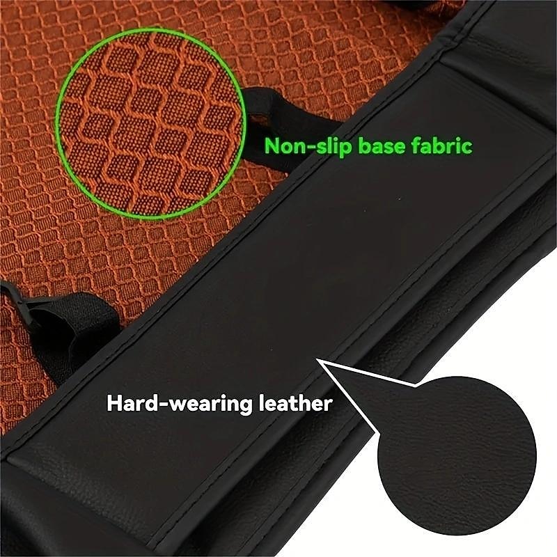 Upgrade Your Car with a Stylish PU Leather Seat Cover - Universal Fit Front Car Seat Cover PU Leather Seat Cushion Automobiles Seat Protector Universal Chair Pad Mat For Baby Child 2025 - $21.99 –P5