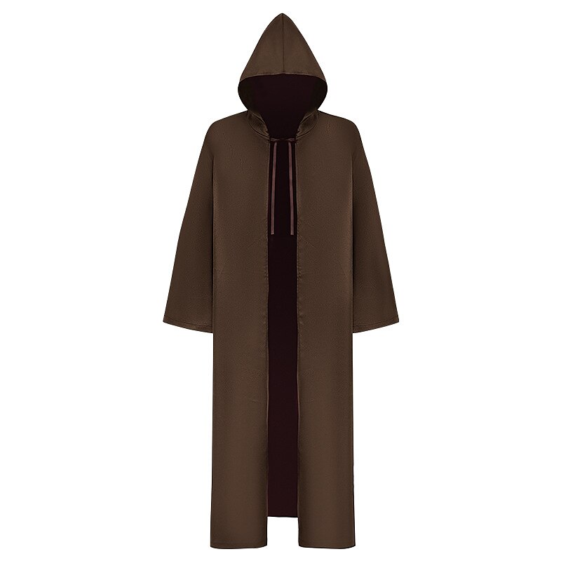 Obi-Wan Kenobi Anakin Skywalker Cavaliere Jedi Costume Cosplay Mantello con Cappuccio Cosplay di film for Per uomo Per donna Adulti Carnevale Mascherata del 2025 a $26.99 –P7