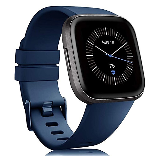 Smartwatch-Band Kompatibel mit Fitbit Versa 2 / Versa Lite / Versa SE / Versa Silikon Smartwatch Gurt Frauen Männer Sportarmband Ersatz Armband 2026 - $12.99 –P13