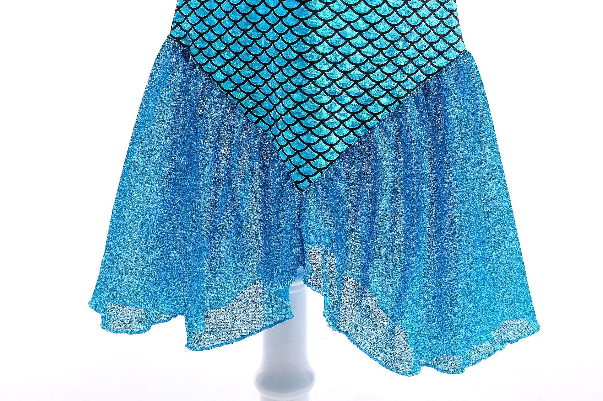 Sirène Sirène Princesse Aqua Robe Costume de soirée à thème Cosplay for Fille Enfant Carnaval Mascarade de 2026 ? $27.99 –P11