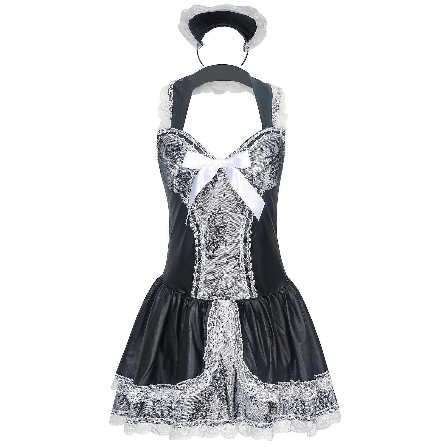 Traje de Camarera Traje de cosplay Adulto Mujer Accesorios Cosplay Disfraz Sexy Mascarada Mascarada Disfraz de carnaval fácil 2025 - $41.99 –P3