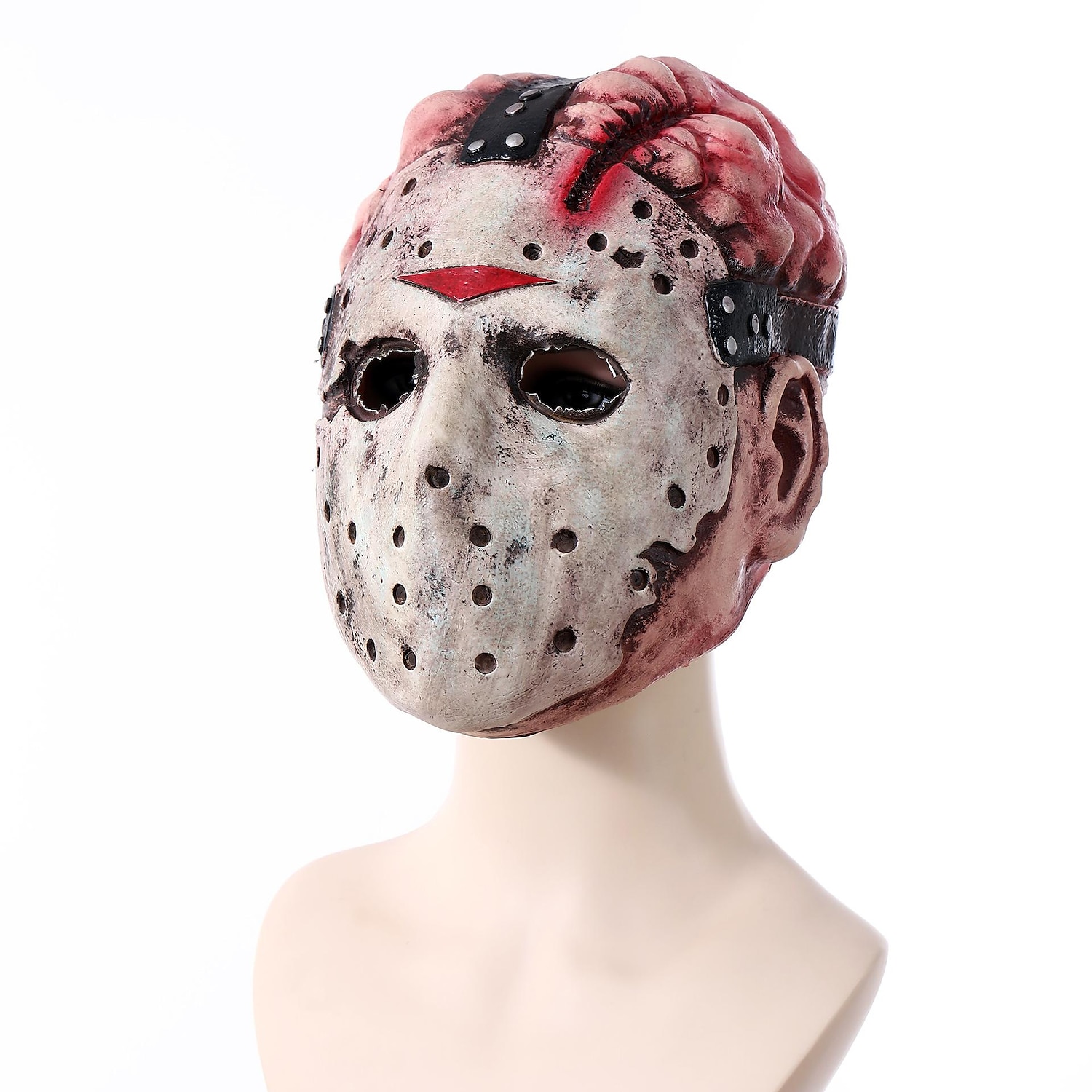Jason Vorhees Jason Voorhees Halloween Maszk Halloween-kellékek Vicces Ijesztő jelmez Felnőttek Férfi Női Mindszentek napja Farsang Egyszerű Halloween jelmezek Kiöltözik 2025 - $24.99 –P4