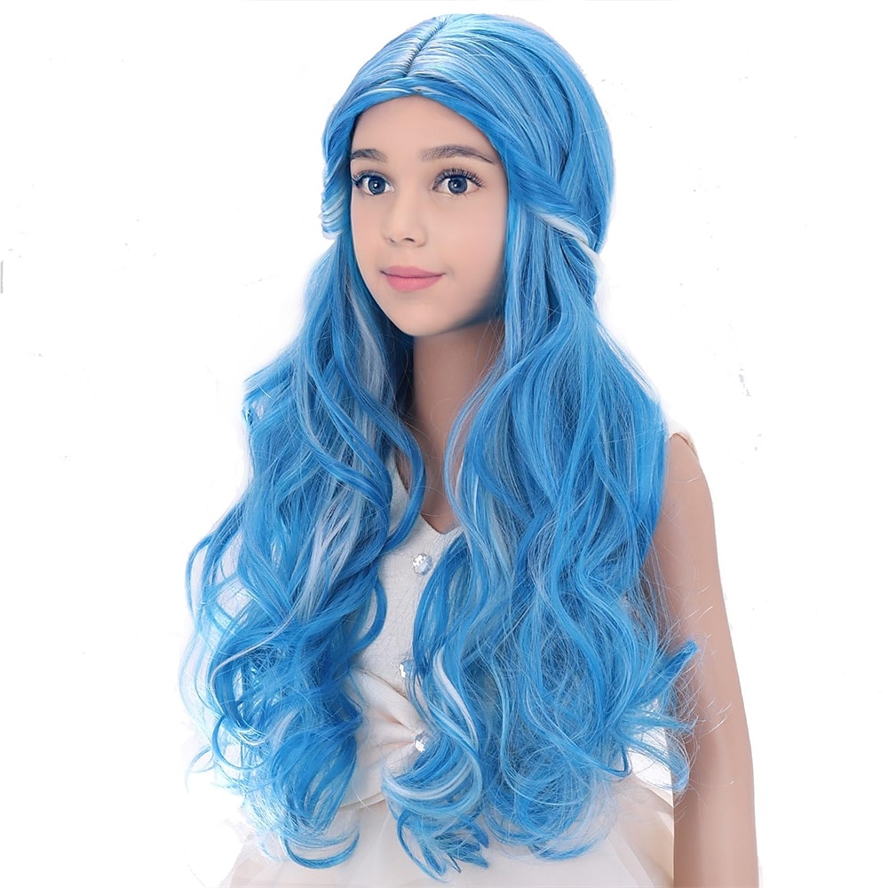 Perucă de Carnaval 2026 Blond Roz Negru Buclat Ondulat Lung Perucă sintetică de festival Mardi Gras Paradă Păr pentru costum de cosplay pentru Fete 2026 - $15.99 –P3