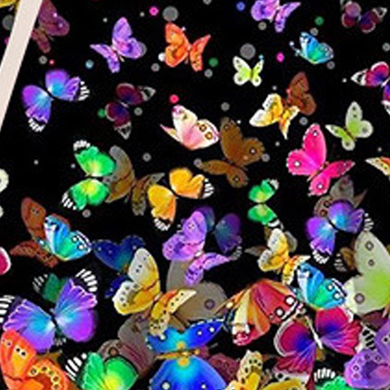 Girls ' 3D Grafika Pillangó Ruha Hosszú ujj 3D nyomtatás Nyár Ősz Sport & Szabadtéri Napi Szabadság aranyos stílus Alkalmi gyönyörű Gyerekek 3-12 év hétköznapi ruha A vonalú ruha Térd feletti 2025 - $16.99 –P3