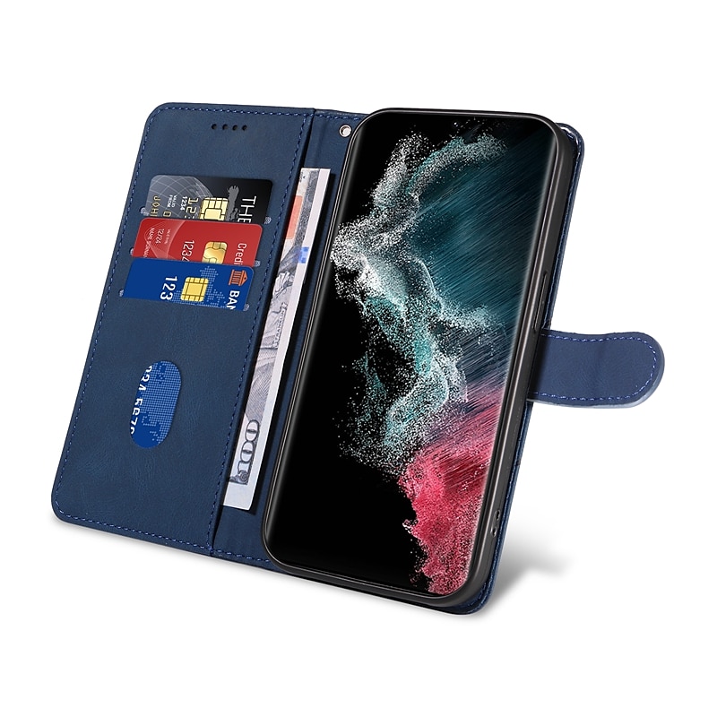 τηλέφωνο tok Για Samsung Galaxy S23 S22 S21 S20 Ultra Plus FE Α54 Note 20 Ultra 10 Plus Α73 S25 Ultra Θήκη κάρτας πορτοφολιού με λουράκι καρπού Υποδοχές θήκης καρτών Σταντ ποδηλάτου Γεωμετρικά σχήματα 2025 - $13.99 –P9