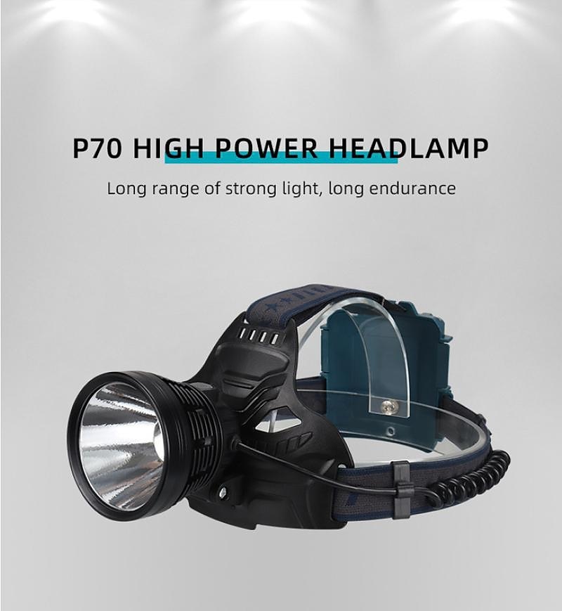 LED Rechargeable Headlamps, Camping Lights 90000 Lumen Super Bright Headlamp Flashlight 90° Adjustable 4 Modes IPX5 Waterproof USB Rechargeable Head Lamp 2025 - $41.99 –P2