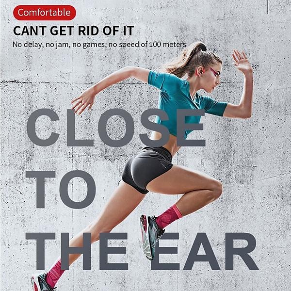 Painless Open Ear Wireless Bluetooth5.2 Headphones Waterproof Sport Earhook Earphone Stereo Hands-free Bluetooth Headset with Microphone for Running Riding Sport Headset 2025 - $16.99 –P8