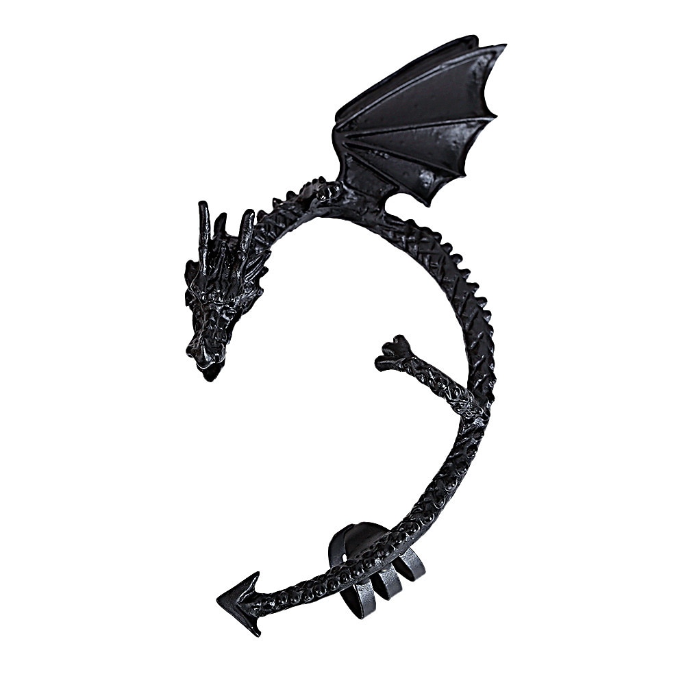 Drage Alv Halloween rekvisitter Tilbehør Ear Cuffs Voksne Dame Punk gotisk Halloween Karneval Mardi Gras Enkelt karnevalskostyme 2025 - $10.49 –P6
