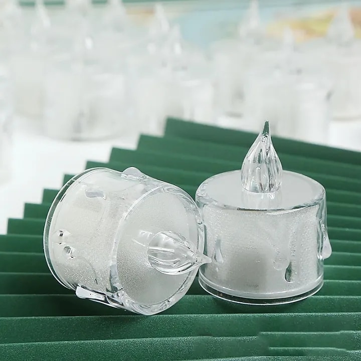 LED Electronic Candle Light Battery Powered Ghost Festival Decoration Night Light for Christmas New Year Wedding Party Home Decoration Lighting 4/12/24pcs for Halloween 2025 - $9.99 –P11