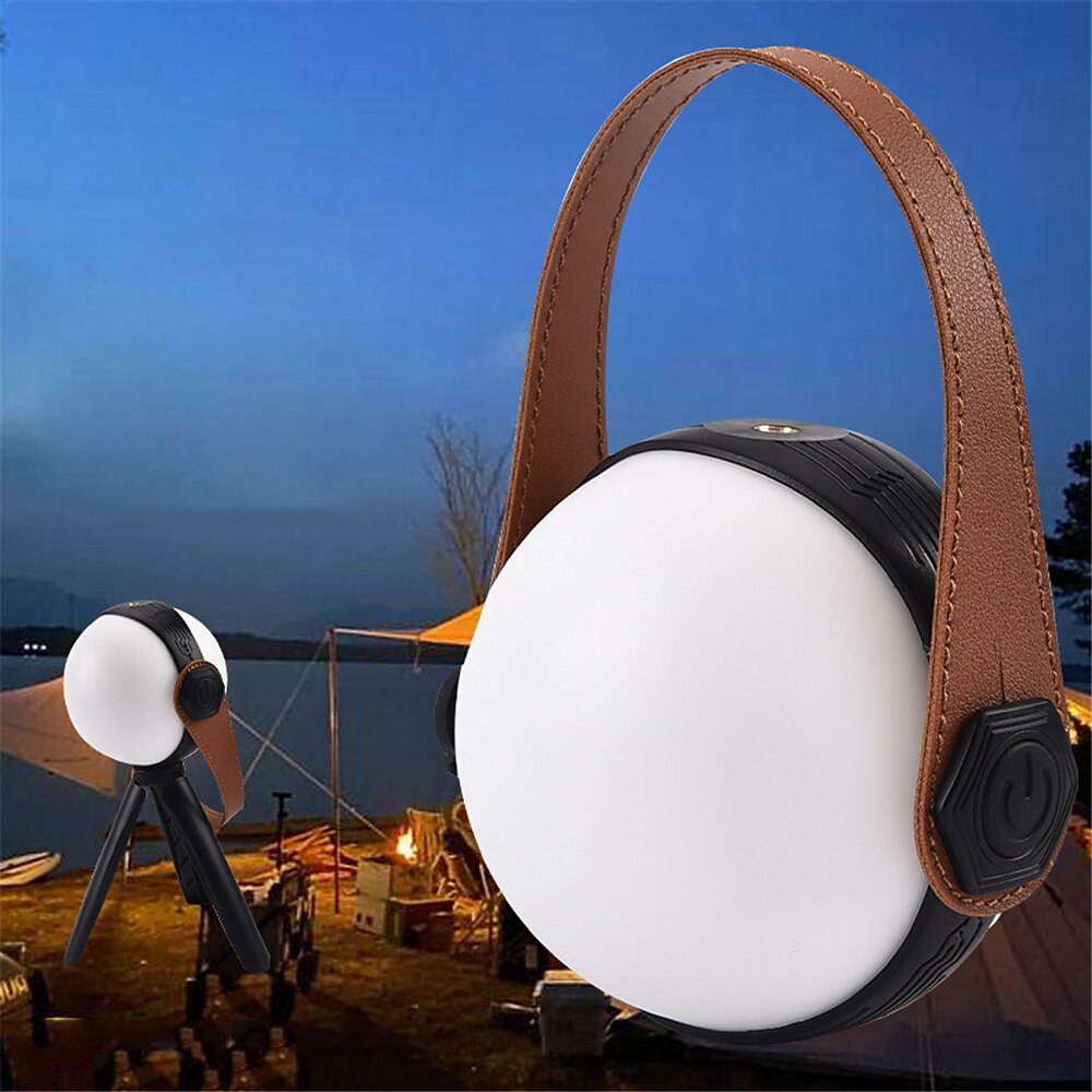 Elf Ball Camping Light Outdoor Atmosphere Camping Tent Light Fast Charging LED Ball Bubble SOS Rescue Light with Bracket 2025 - $22.99 –P7