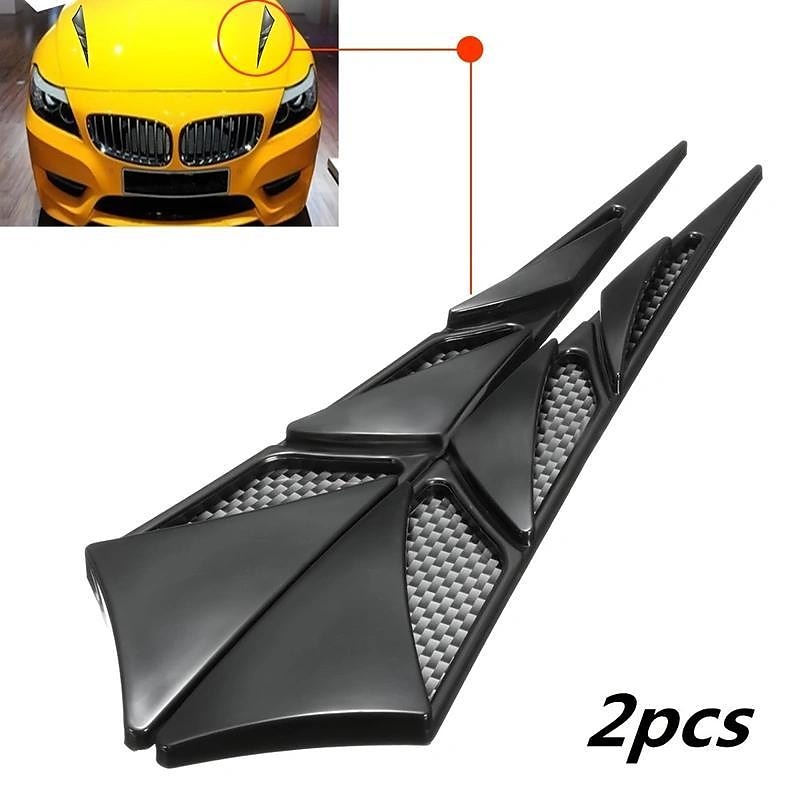 Upgrade Your Car's Look with These Stylish Universal Hood Vent Air Side Flow Intake Covers! 2025 - $15.99 –P1