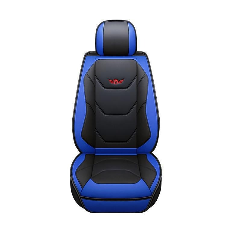 Juego completo de lujo para 5 asientos funda de asiento delantero de coche universal 5D de PU impermeable almohadilla de protector de asiento transpirable 2025 - $117.99 –P5