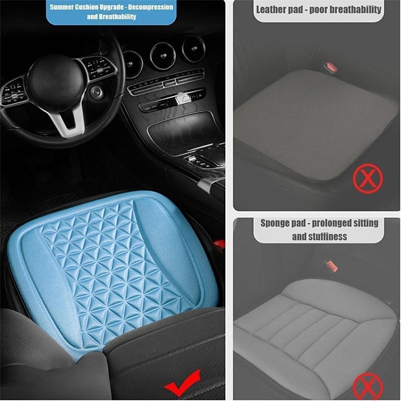 Universal Car Seat Cushion Breathable Cooling Auto Drivers Seat Cover Pad Mat 2026 - $16.99 –P8