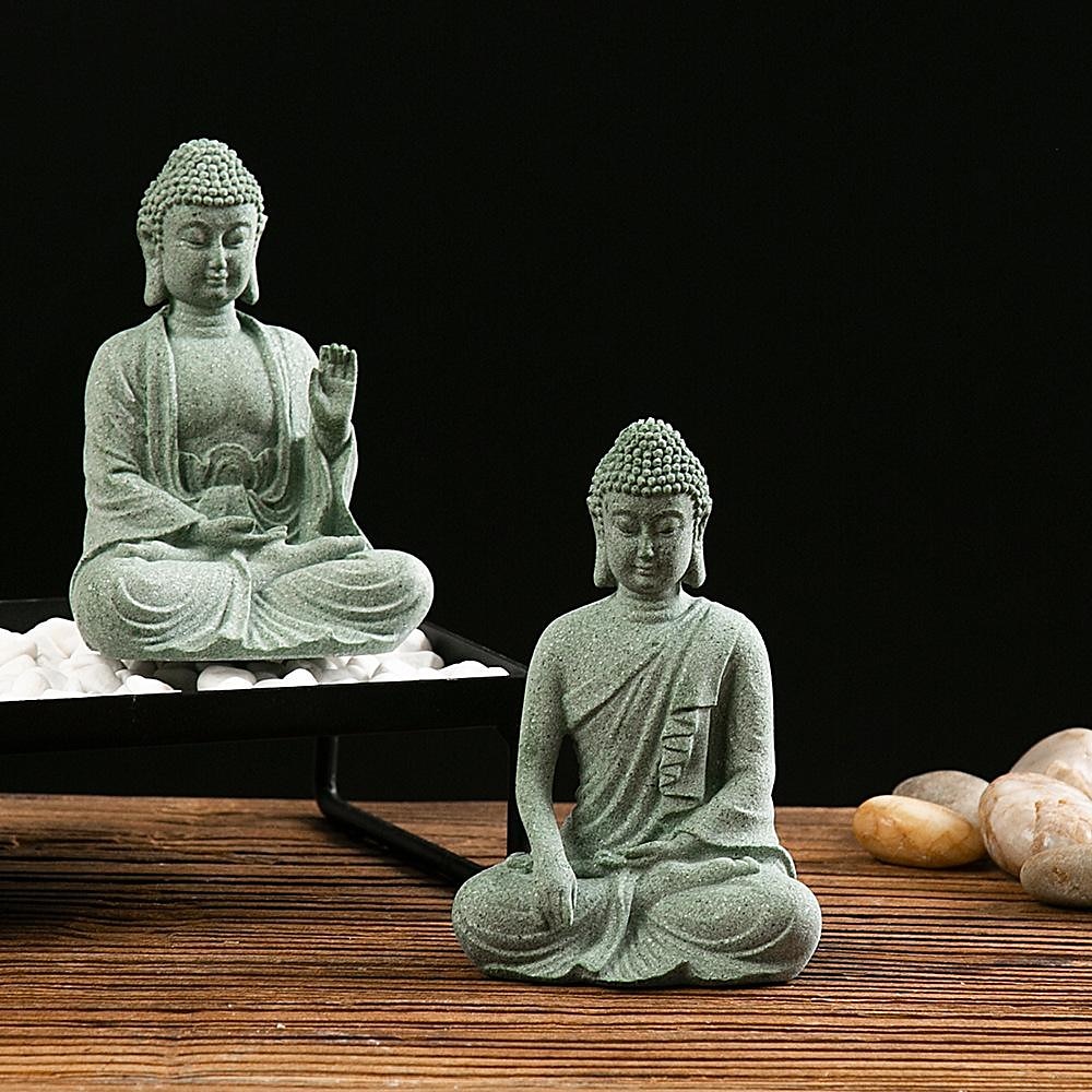 Buddha Statue - Perfect for Zen Garden, Fish Aquarium, Yoga, Bonsai & More - Spiritual Feng Shui Decoration & Lucky Tea Man Ornaments 2025 - $10.99 –P2