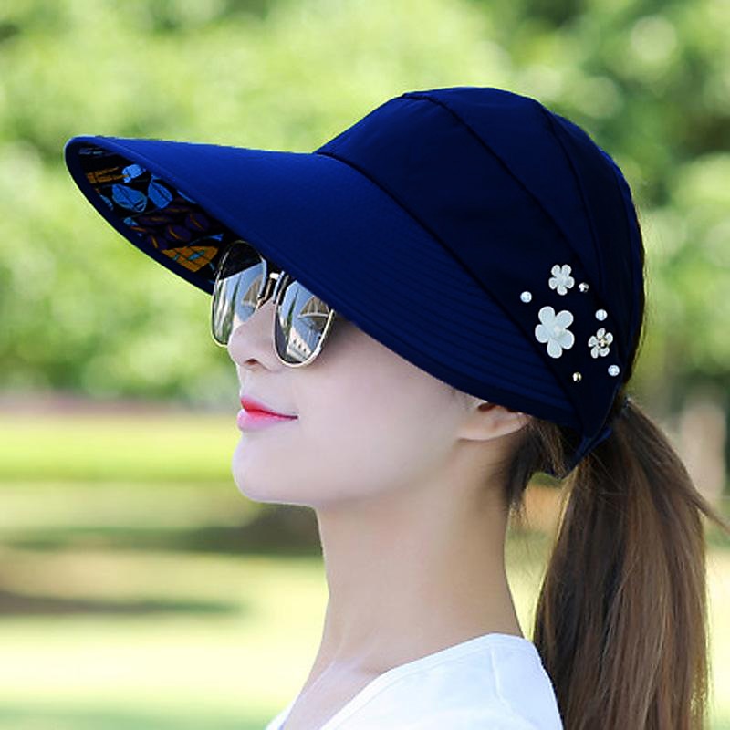 cappello da sole estivo da donna cappello da sole da viaggio all'aperto cappello da sole pieghevole cappello da sole anti-ultravioletto del 2025 a $6.49 –P10