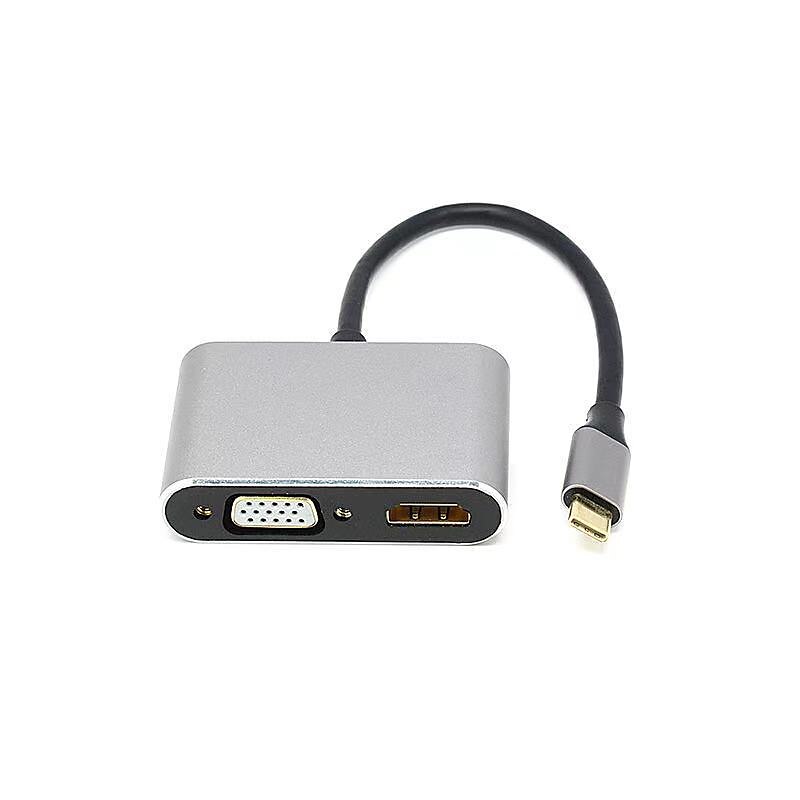 4k 30hz type c naar hdmi-compatibele usb c naar hdmi vga pd adapter converter usb 3.0 hub dock voor macbook samsung s20 xiaomi huawei 2025 - $15.99 –P8