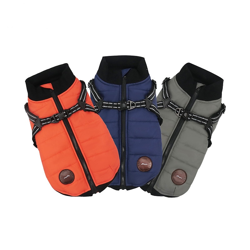 Cachorros Gatos Casacos Jaqueta Moda Estilo bonito Inverno Respirável Macio Lavável Confortável Ao ar livre Casual / Diário Roupas para cães for Bichon Frise Pomerânia Animais de Pequeno Porte de 2025 por $41.99 –P2