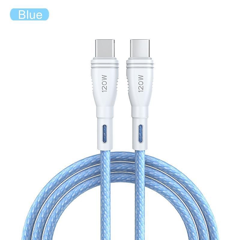 120W USB Type C To USB C Cable USB-C PD Fast Charging Charger Wire Cord For Macbook Samsung Xiaomi Huawei Type-C USB C Cable 2025 - $12.99 –P9
