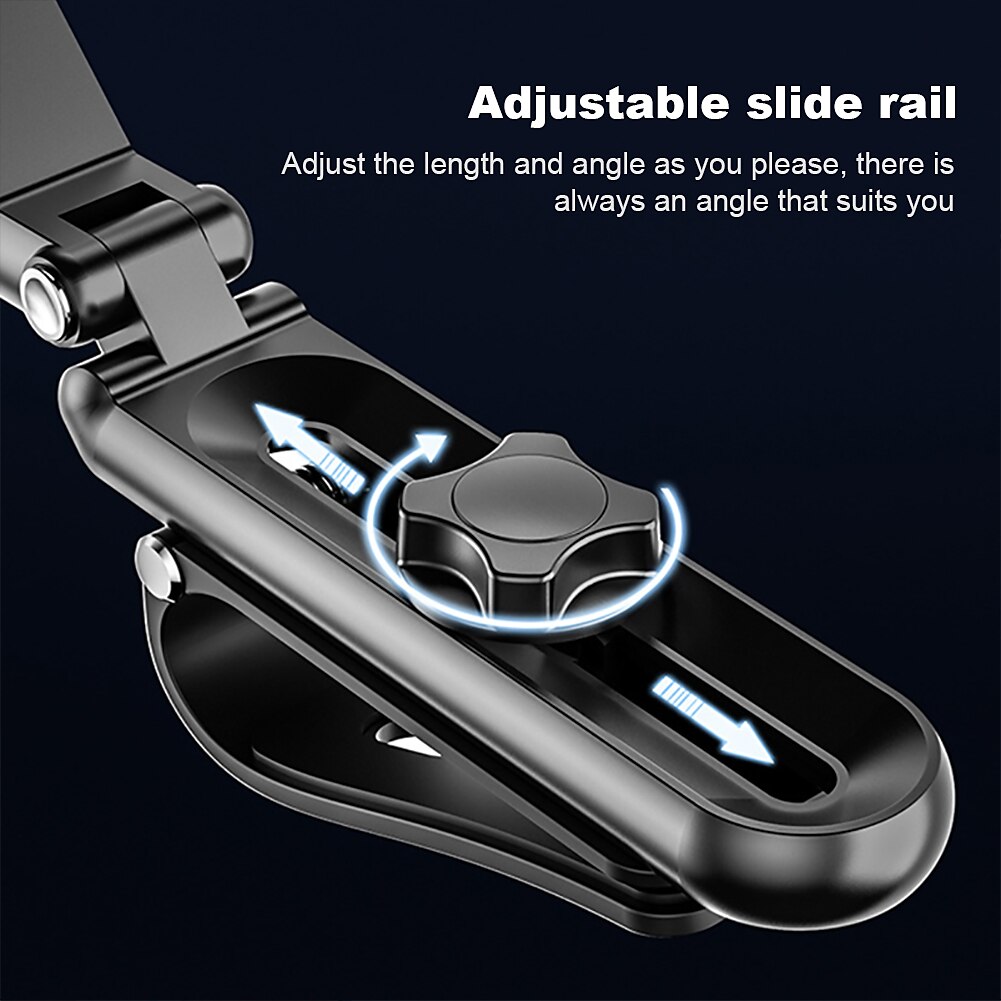 Car Sun visor mobile phone bracket Rotatable Adjustable Multifunction Phone Holder for Car Compatible with All Mobile Phone Phone Accessory 2025 - $16.99 –P6