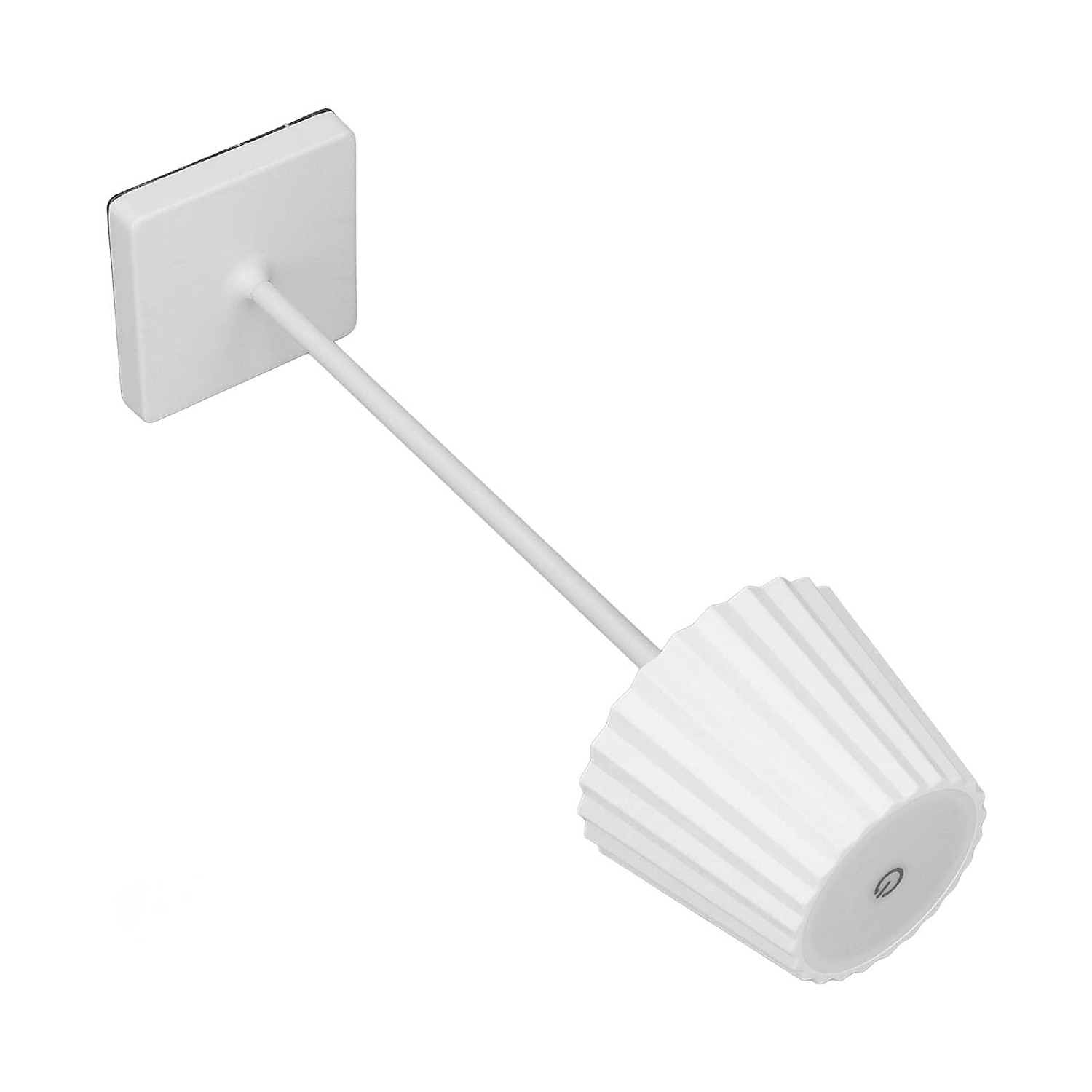 Lampe de table sans fil Protection des yeux Abat-jour plissé à gradation tactile en aluminium Lampe de table LED tricolore antidérapante rechargeable avec câble de chargement USB pour salle à manger de 2025 ? $35.99 –P4