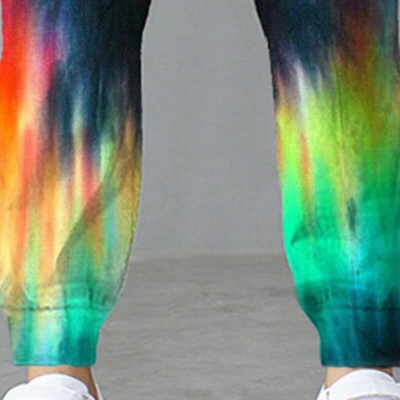 Pojkar 3D Knytbatik Byxor Höst Vinter Aktiv Streetwear 3D-tryck Barn 3-12 år Utomhus Sport Ledigt Normal 2025 - $14.99 –P5