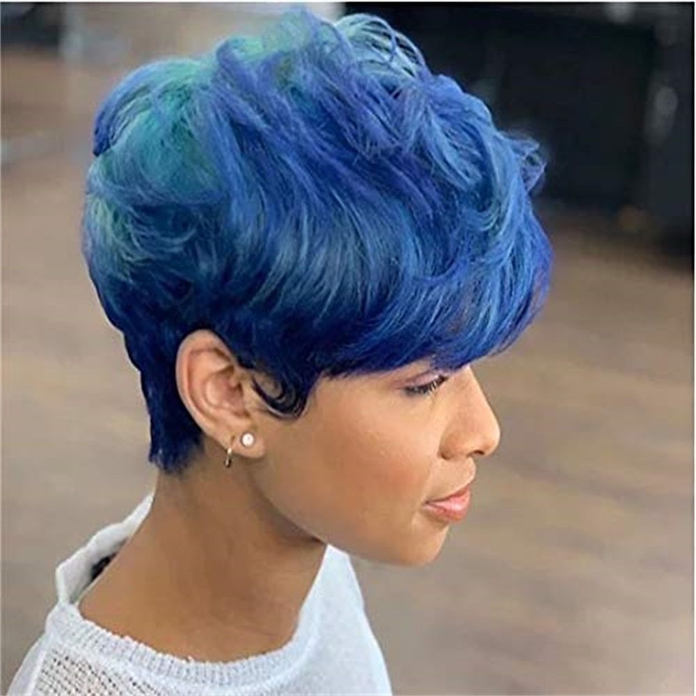 parrucche corte pixie cut con frangia bionda mista marrone parrucche sintetiche miste marroni per le donne nere parrucche corte pixie per le donne parrucche del partito di cosplay di halloween del 2025 a $21.99 –P6