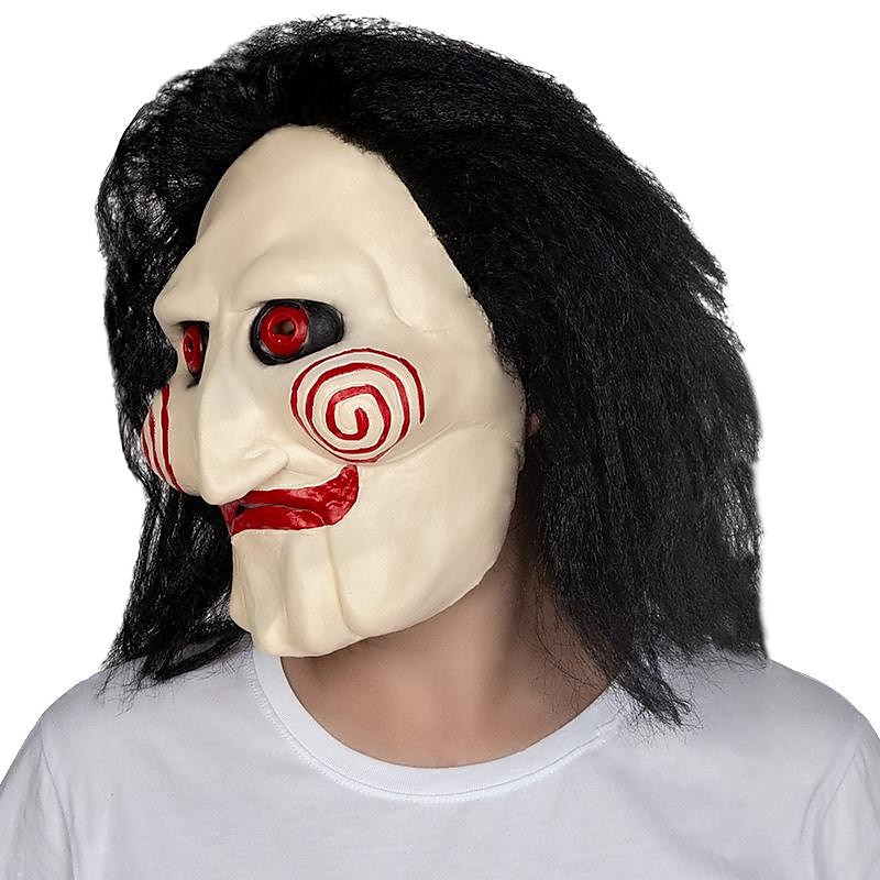 Fűrész Ijesztő malac Maszk Halloween-kellékek Felnőttek Férfi Női Vicces Ijesztő jelmez Mindszentek napja Farsang Mardi Gras Könnyű farsangi jelmez 2025 - $27.99 –P18