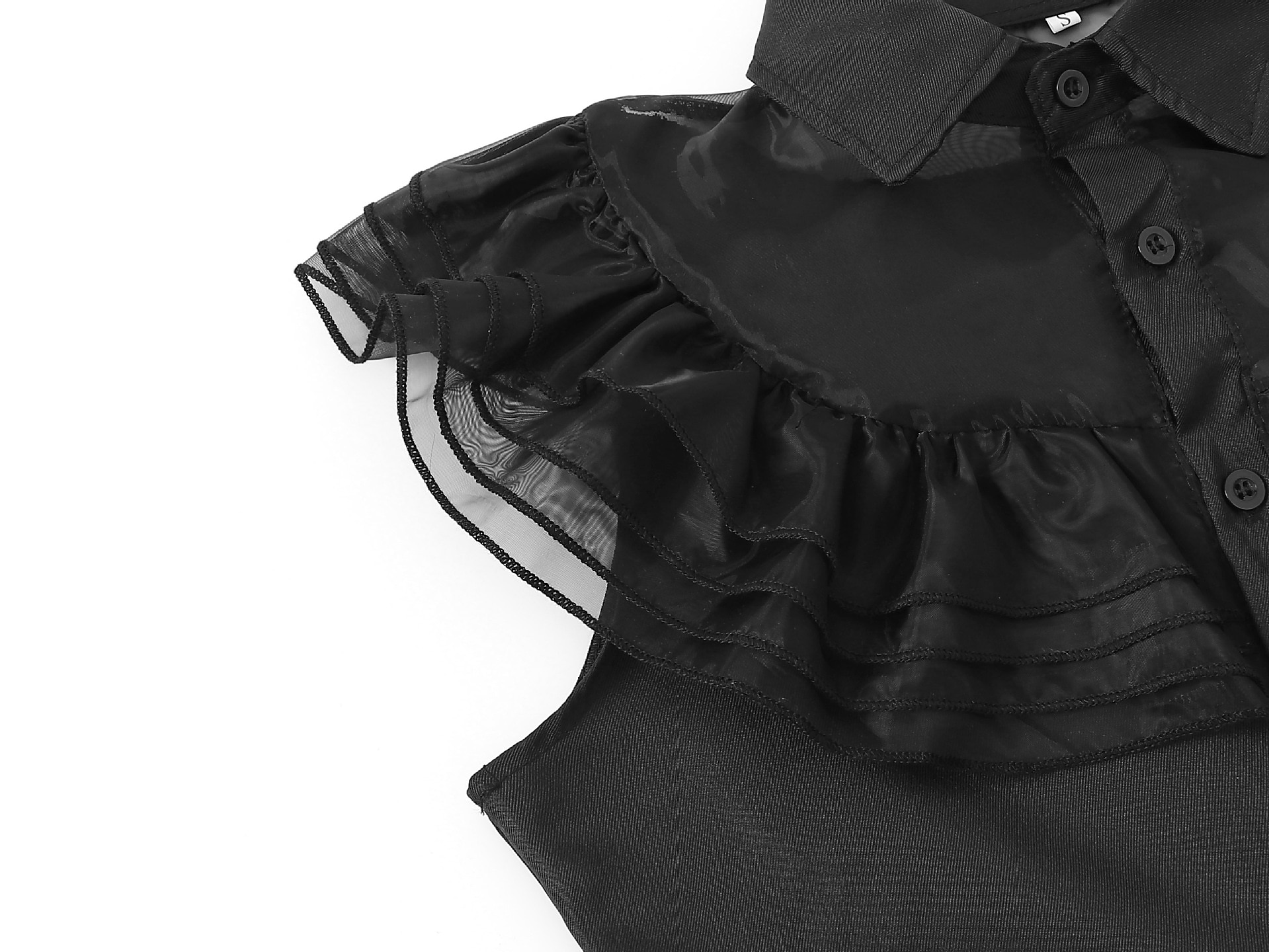 Středa Addams Addamsova rodina středa Šaty Maškarní cosplay Filmové kostýmy for Dívčí Dětské Karneval Plesová maškaráda 2025 - $36.99 –P6