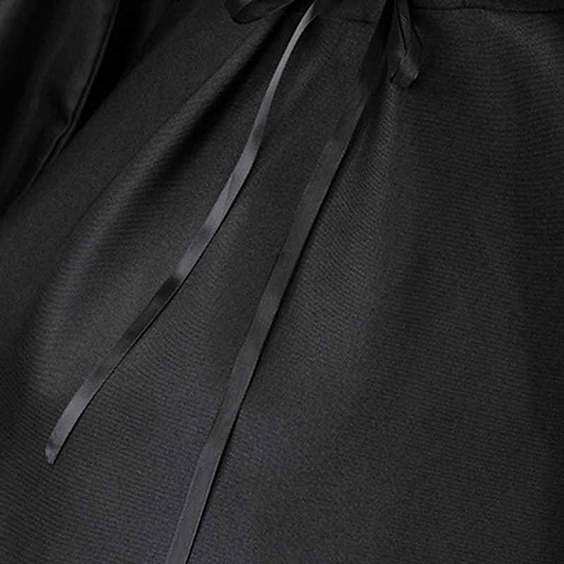 Punk & Gothic Mittelalterlich Partykostüm Maskerade Halloween Kostüme Trompetenärmel Hexe Cosplay Kordelzug Einfarbig Kostüm Damen Vikinger Fantasie Walpurgisnacht Halloween Karneval Maskerade 2026 - $44.99 –P7