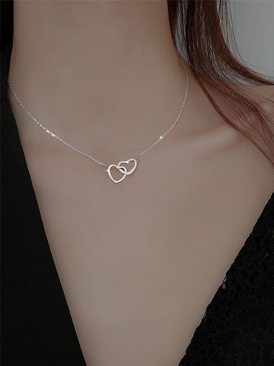 Women's necklace Fashion Outdoor Heart Necklaces 2025 - $8.49 –P3