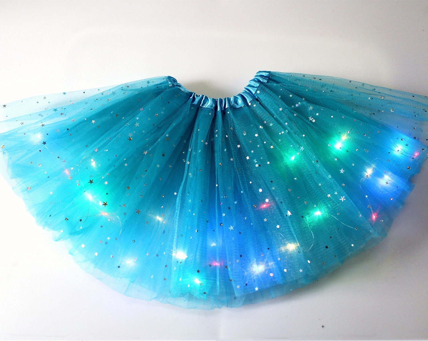 LED Tulle Skirts for Girls Light Up Women's Ballet Carnival Festival Cosplay Costumes Glow In the Dark for Glowing Party Decorating Fairy Gifts For Children 2025 - $14.49 –P6