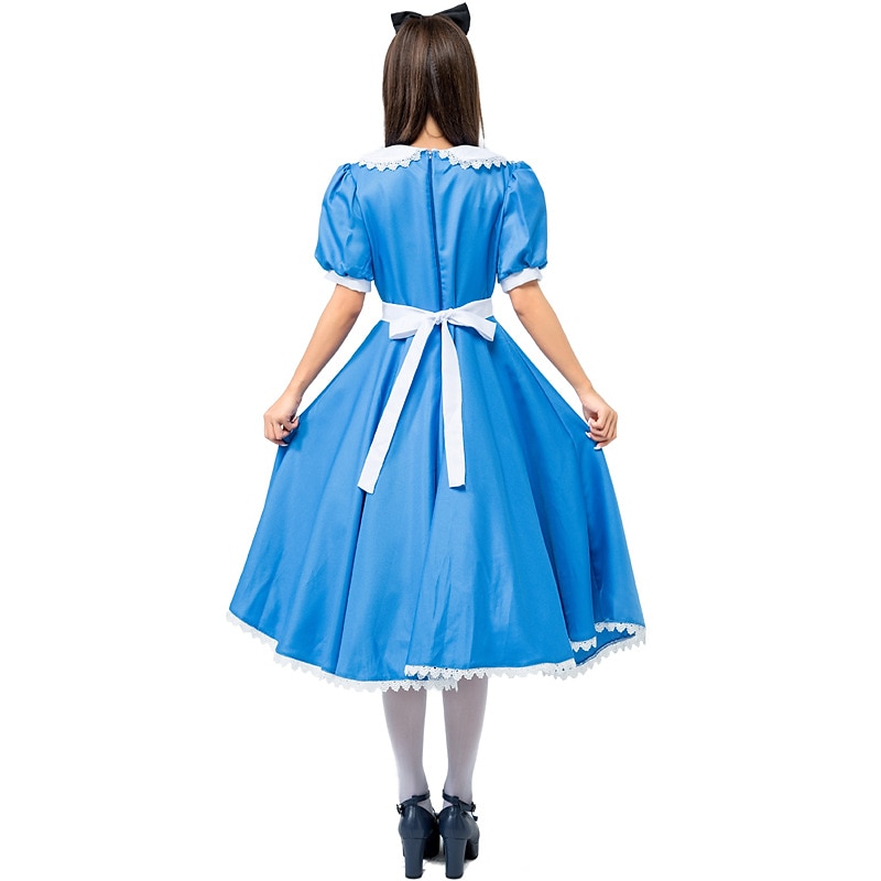 Alice in Wonderland Pokojówka Księżniczka Sukienka Sukienka Flower Girl Tiulowe Sukienki Cosplay Kostiumy z filmów for Damskie Dla dorosłych Karnawał Bal maskowy Wieczór panieński 2025 - $52.99 –P5