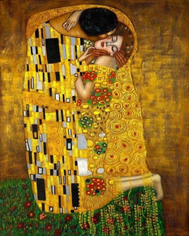 célèbre toile d'art mural gustav klimt le baiser adele bloch bauer impressions et affiches photos peinture en tissu décoratif pour salon photos sans cadre de 2025 ? $17.49 –P7