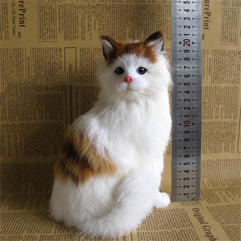 2025年 模擬動物猫 クリエイティブ装飾 装飾装飾 模擬猫モデル しゃがむ猫 ペルシャ猫 花猫 しゃがむ猫 小さな猫  コレクション – $25.99 -P6