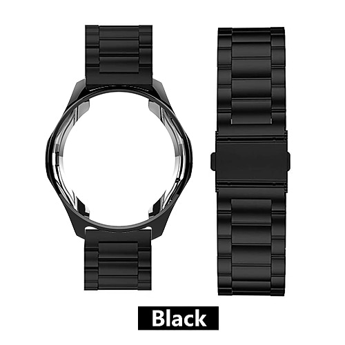 Watch Band for Samsung Galaxy Watch 6 5 4 40/44mm Watch 6 Classic 43/47mm Watch 5 Pro 45mm Watch 4 Classic 42/46mm 3 41mm Stainless Steel Replacement  Strap with Case Sport Band Wristband 2025 - $18.99 –P6