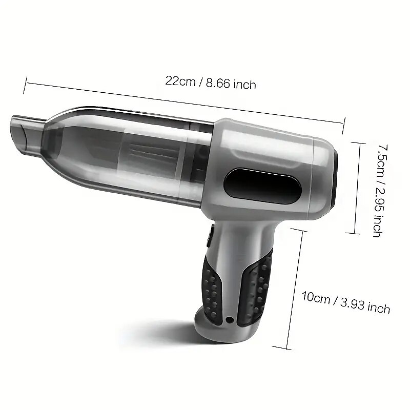 Wireless Portable Charging Handheld Mini Large Suction Multi-functional Blow And Suction Dual-purpose Vacuum Cleaner Swimming Ring Balloon 2025 - $29.99 –P13