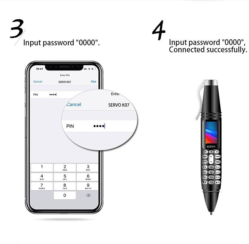 1PCS Mini Rechargeable Cell Phone 0.95 Inch Bluetooth Dialer Small Screen Cell Phone Support GSM Dual SIM with Camera Flashlight Radio Music Player 2025 - $62.99 –P11