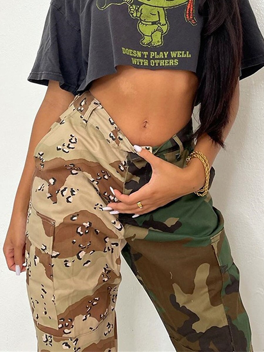 Women's Cargo Pants Pants Trousers Full Length Active Fashion Outdoor Street Khaki Army Green S M Fall Winter 2023 - US $34.99 –P4