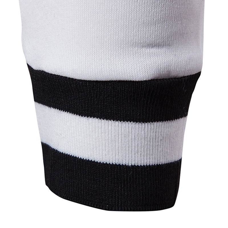 Per uomo Felpa Pullover Maglione Maglione A coste Maglia Standard Taglio attillato Lavorato a maglia Banda A V Contemporaneo moderno Ufficio Da tutti i giorni Abbigliamento Autunno inverno Nero Bianco del 2026 a $22.99 –P3