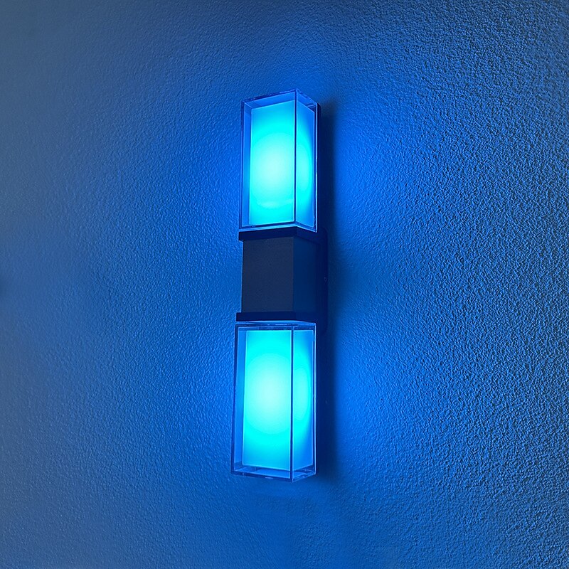 LED Indoor/Outdoor Wall Light RGB Wall Lights Indoor Wall Light Wall Lamp Tuya App Alexa Control Waterproof IP65 Outdoor Wall Light 85-265V 2025 - $99.99 –P4