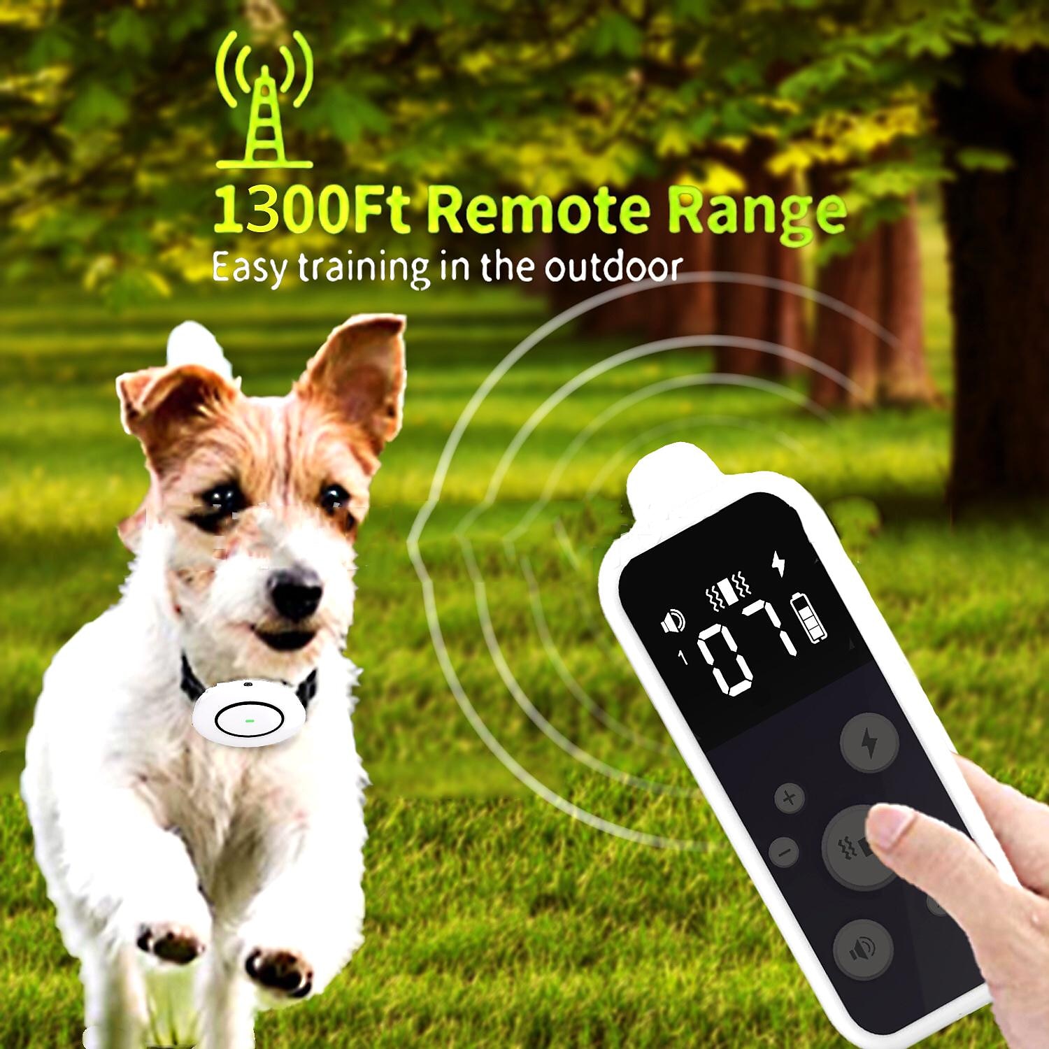880 New Pet Dog Trainer Trainer Barking Stopper Rechargeable Waterproof Anti barking 350m Remote Control 2025 - $57.99 –P4