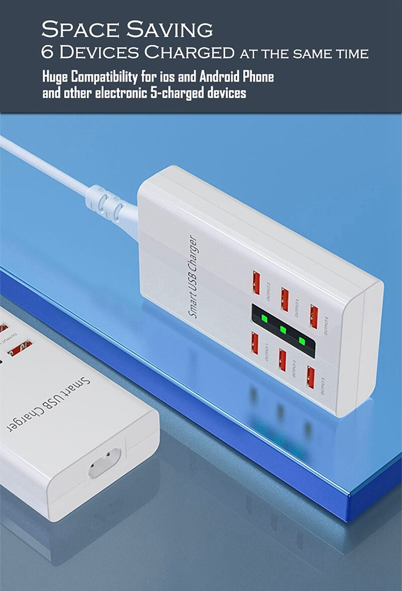 USB 2.0 Hubs 6 Ports 6-in-1 USB Hub with RJ45 5V / 2A Power Delivery For Tablet Smartphone 2025 - $15.99 –P3