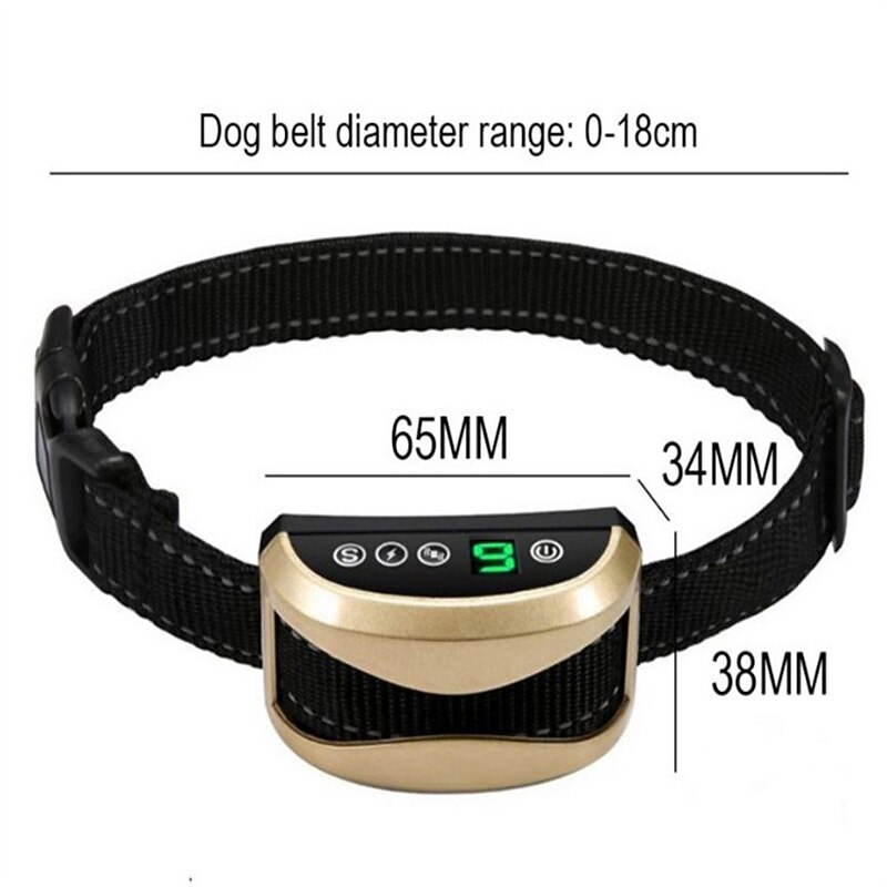 led smart anti-blaffen afstoten hond schok trillingen volautomatische hondentraining halsband 2026 - $32.99 –P4