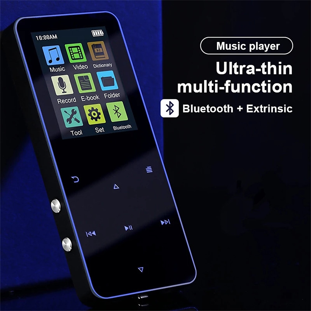 Q8 Met Bluetooth 5.0 MP3 Speler Full 1.8 inch Touch Screen 4GB 8GB 16GB 32GB MP4 Player Muziekspeler Met Ingebouwde Speaker Fm Radio Recorder 2025 - $34.99 –P8
