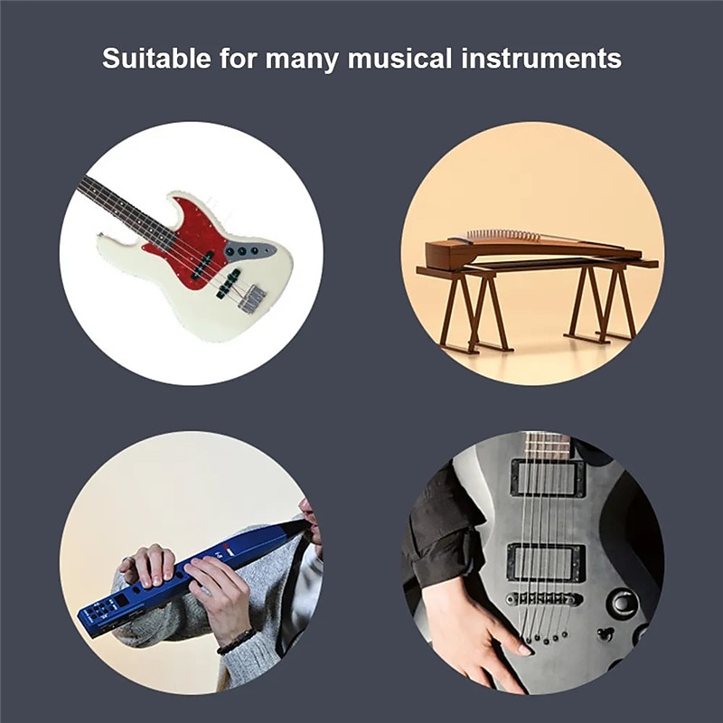 A8 UHF Wireless System Guitar Pickup Audio Transmitter Receiver for Electric Guitar Bass Violin Parts 2025 - $46.99 –P5