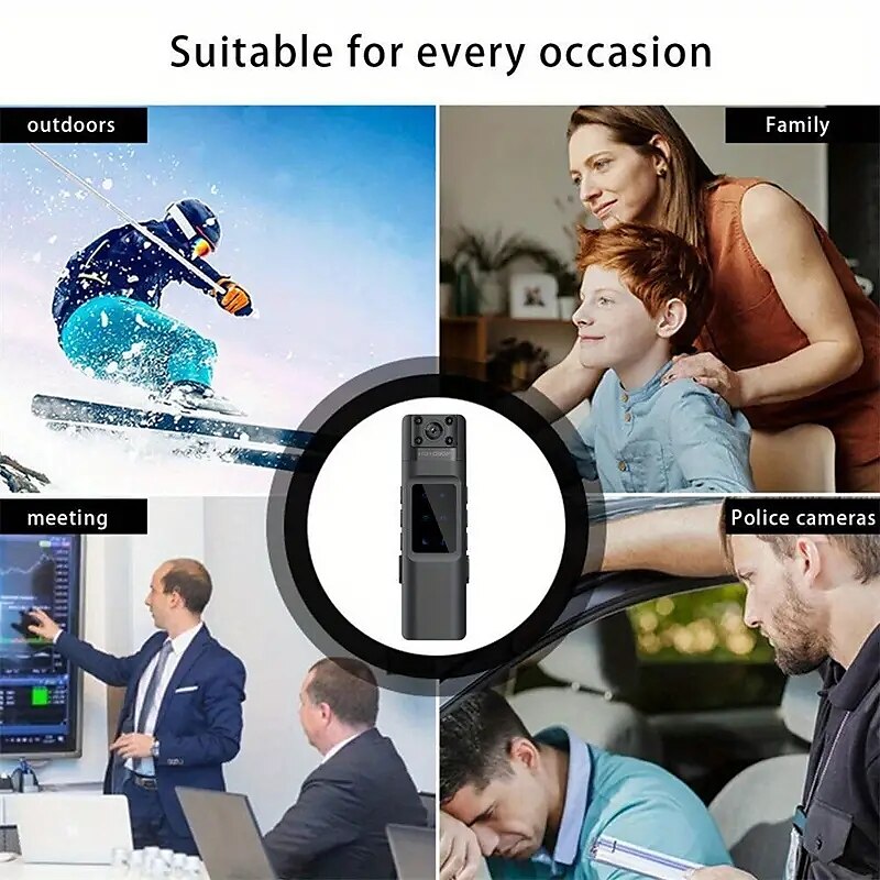 1080P HD Noise Reduction Camera WiFi Infrared DVR Video Recorder Body Camera L13 Wifi 2025 - $52.99 –P8