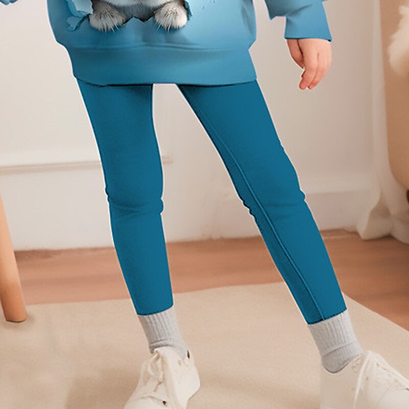 Påsk Flickor 3D Kanin Färggradient Sweatshirt & Legging Set Set Långärmad 3D-tryck Höst Vinter Aktiv Mode Dagligen Barn 3-12 år Rund hals Utomhus Semester Datum Normal 2025 - $20.99 –P7