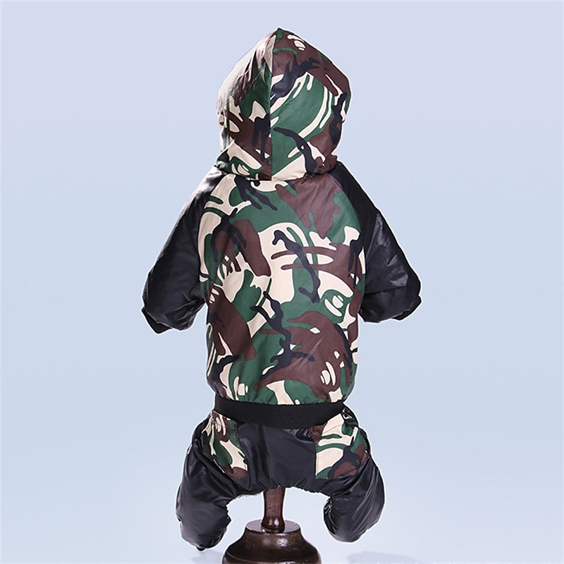 Perros Gatos Abrigos Chaqueta Moda Casual Invierno Impermeable Transpirable Suave Lavable Cómodo Casual Diario Ropa para perros for Bichón Frisé Pomerania Animal doméstico del bebé Mariposa Small 2025 - $26.99 –P1