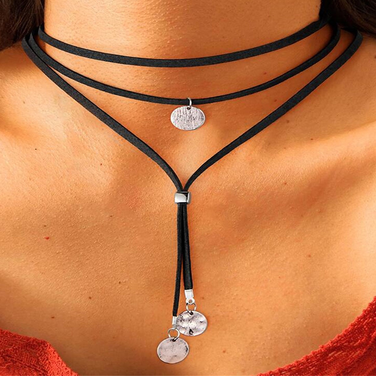 Femme Colliers Mode Extérieur Géométrie Collier de 2025 ? $8.49 –P2